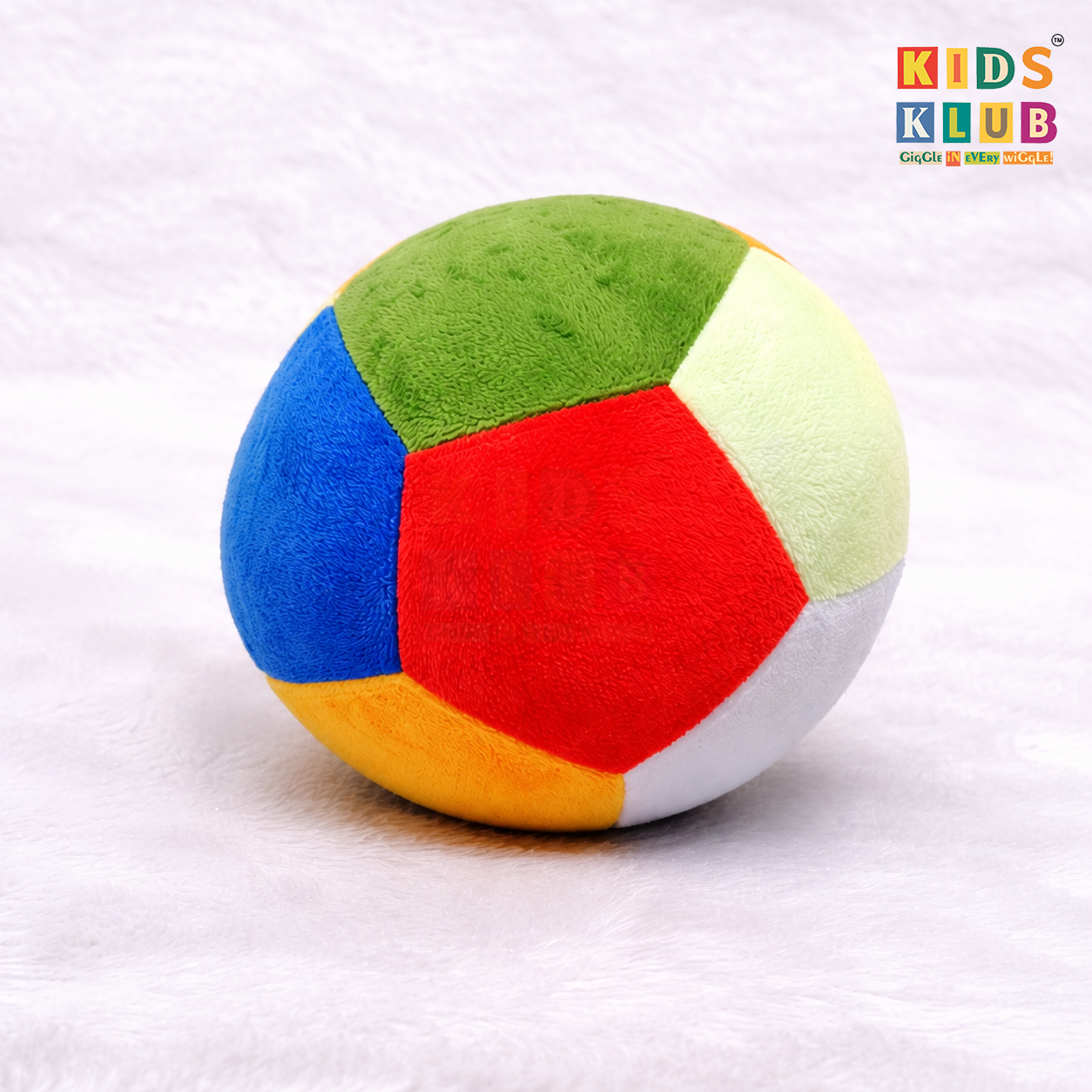 Rainbow Rattle Plush Ball