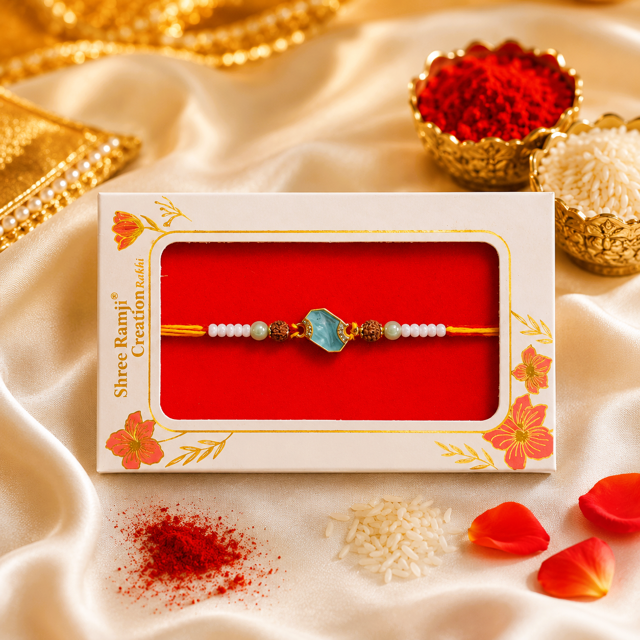 MOP AD Stone Rakhi